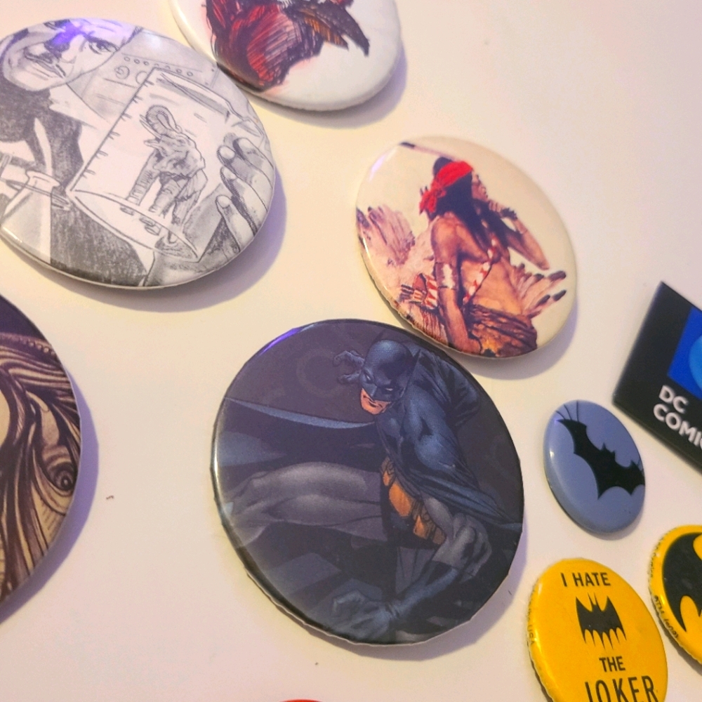 Comic Buttons